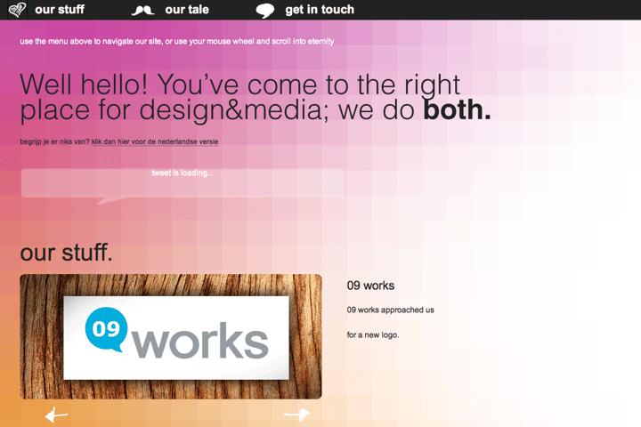 Both design and media